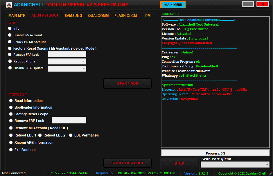 Adanichell tool universal v2. 3 free download 2 Adanichell tool universal v2. 3 free download