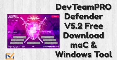 DevTeamPRO Defender V5.2 Free Download maC & Windows Tool