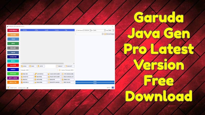 Garuda Java Gen Pro V2.0.1 Latest Version Free Download