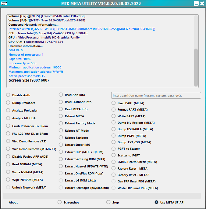 Mtk auth bypass tool v34 (mtk meta mode utility) latest version free download