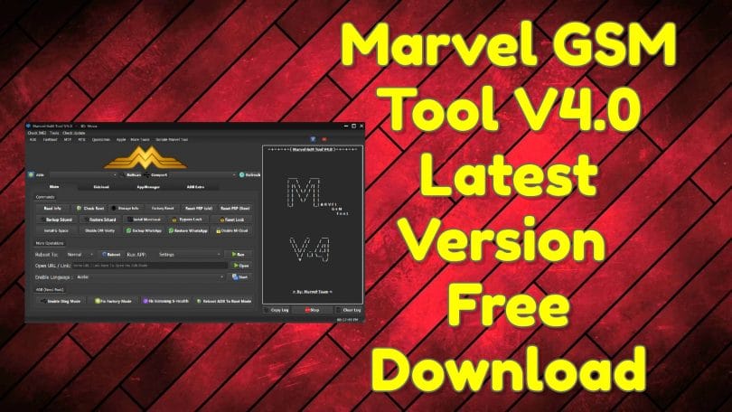 Marvel GSM Tool V4.0 Latest Version Free Download