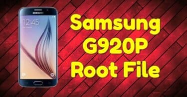 Samsung g920p root file