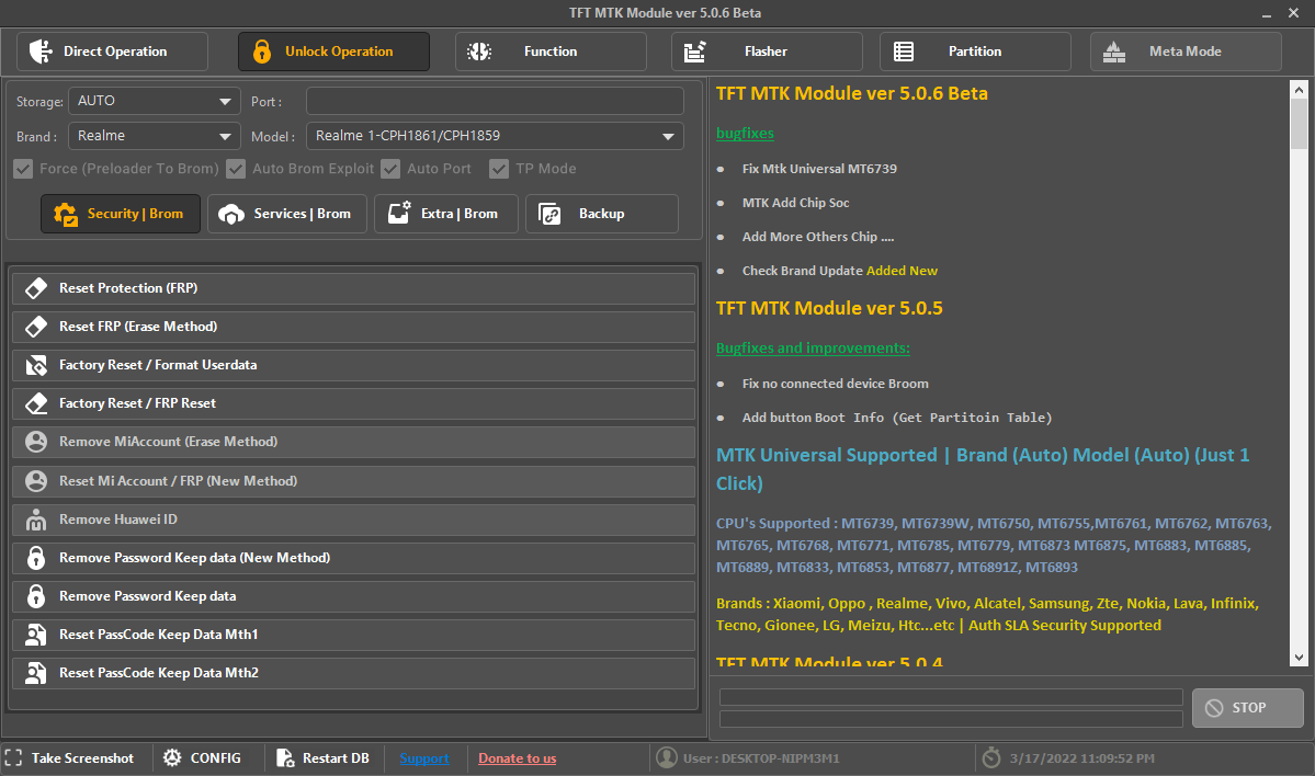 Tft mtk module v5. 0. 6 beta version free download