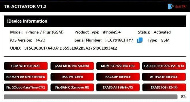 Tr-activator 1. 2 icloud bypass all ios version supported tool 2 Tr-activator 1. 2 icloud bypass all ios version supported tool