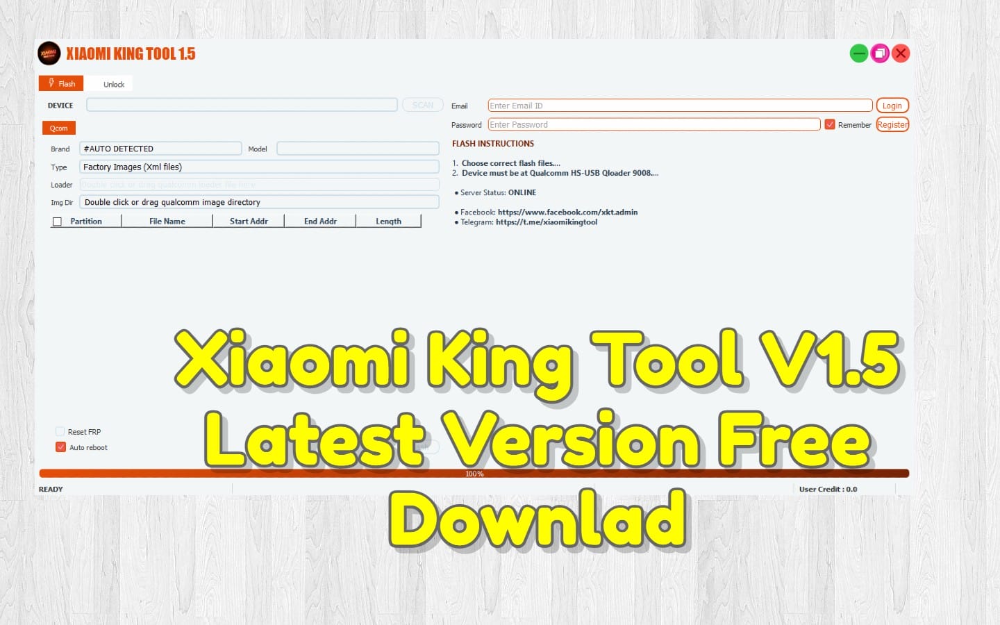 Xiaomi king tool v1. 5 latest version free downlad