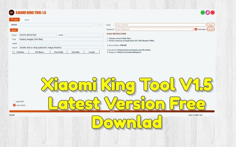 Xiaomi King Tool V1.5 Latest Version Free Downlad