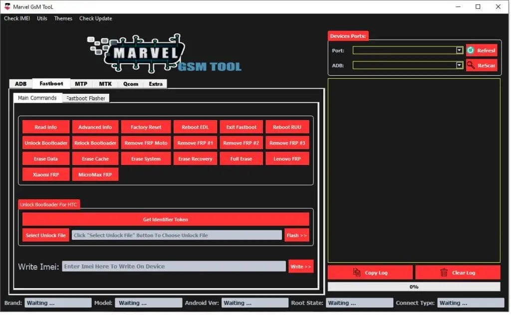 Marvel gsm unlocking tool frp removal huawei/ vivo and moto tool