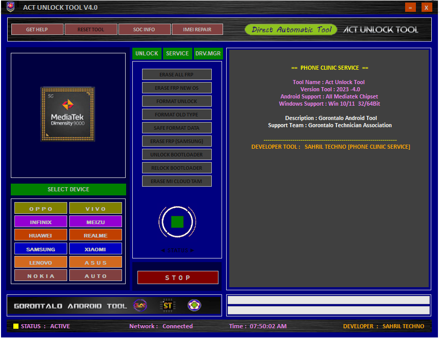 Act unlock tool Act unlock tool