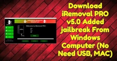 Iremoval pro v5. 1 added jailbreak from windows