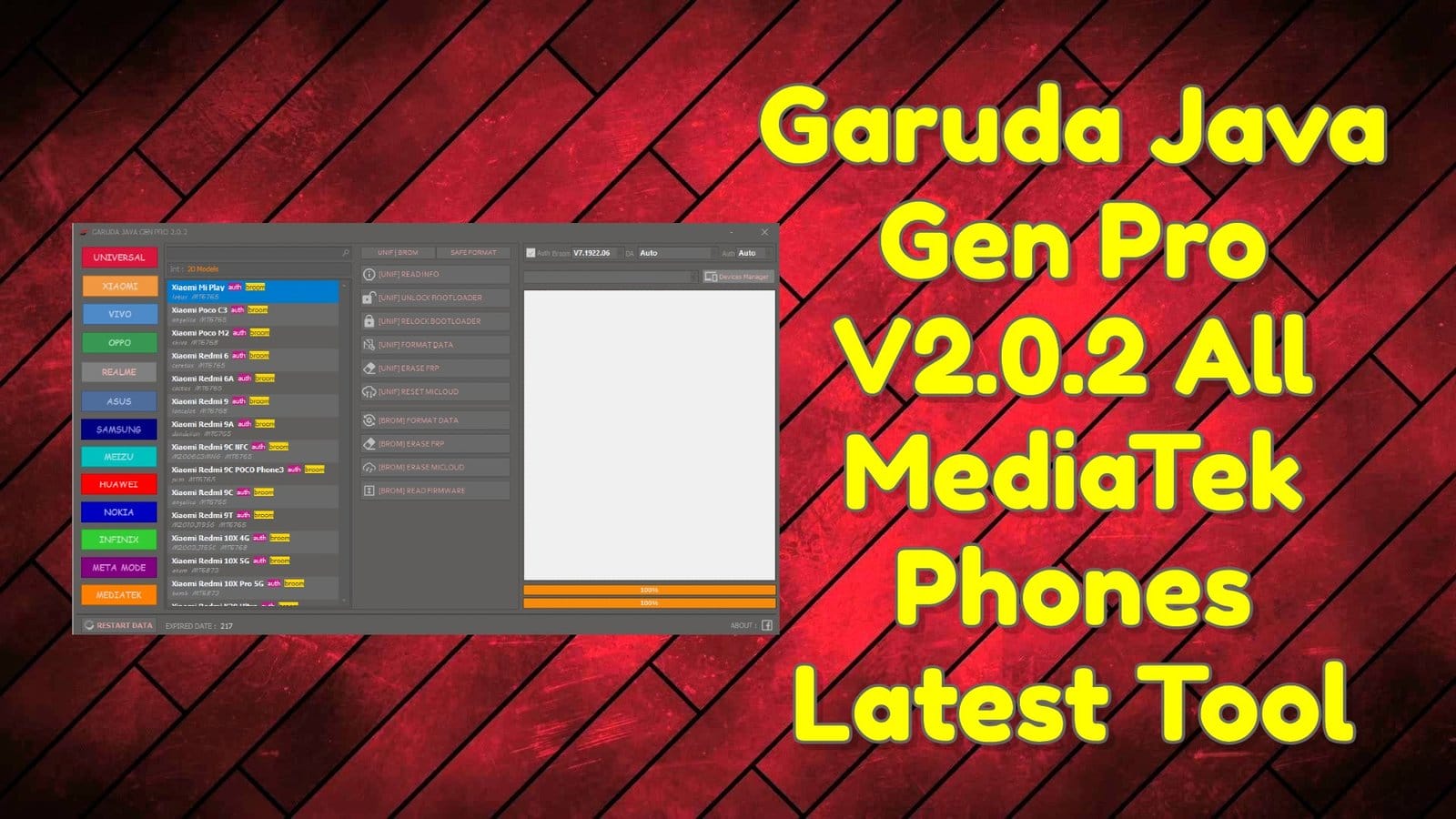 Garuda java gen pro v2. 0. 2 all mediatek phones latest tool 1 Garuda java gen pro v2. 0. 2 all mediatek phones latest tool