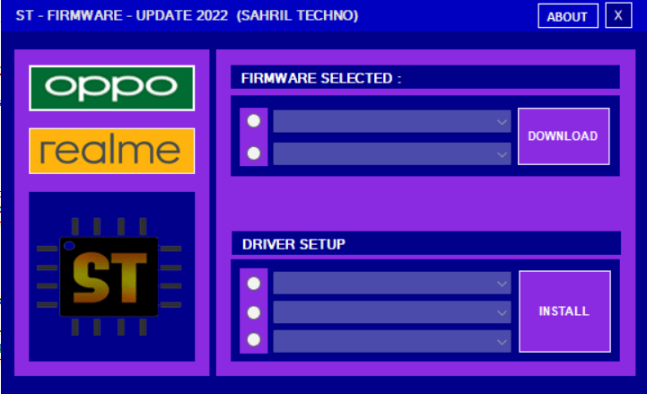 Oppo-realme st- firmware update tool latest free download