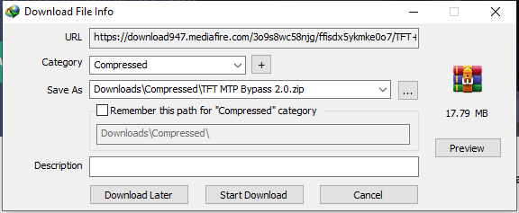 Tft mtp bypass tool v2. 0 one click reset samsung frp tool