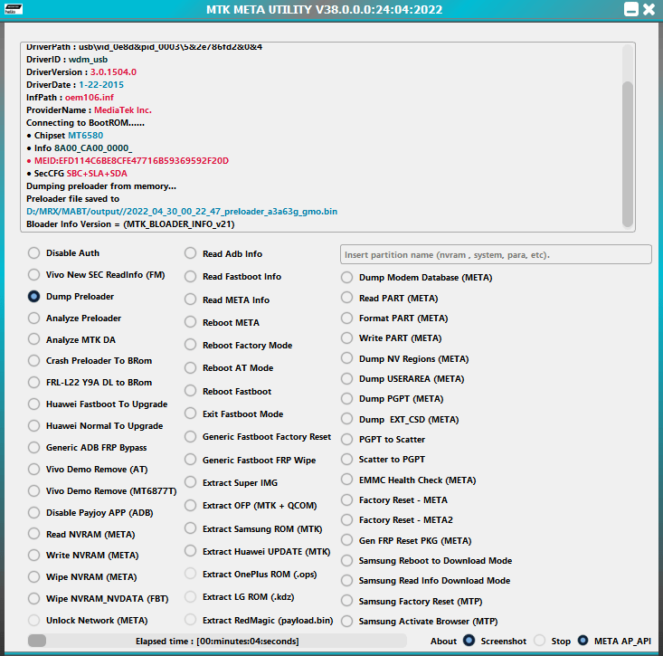 Mtk-auth-bypass-tool Mtk-auth-bypass-tool