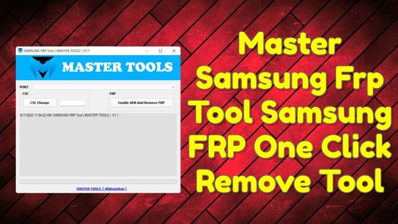 Master Samsung Frp Tool Samsung FRP One Click Remove Tool