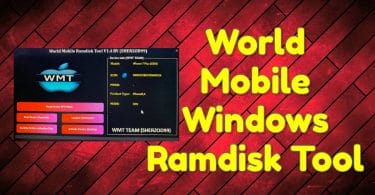 World Mobile Windows Ramdisk Tool V1.4 Free Download