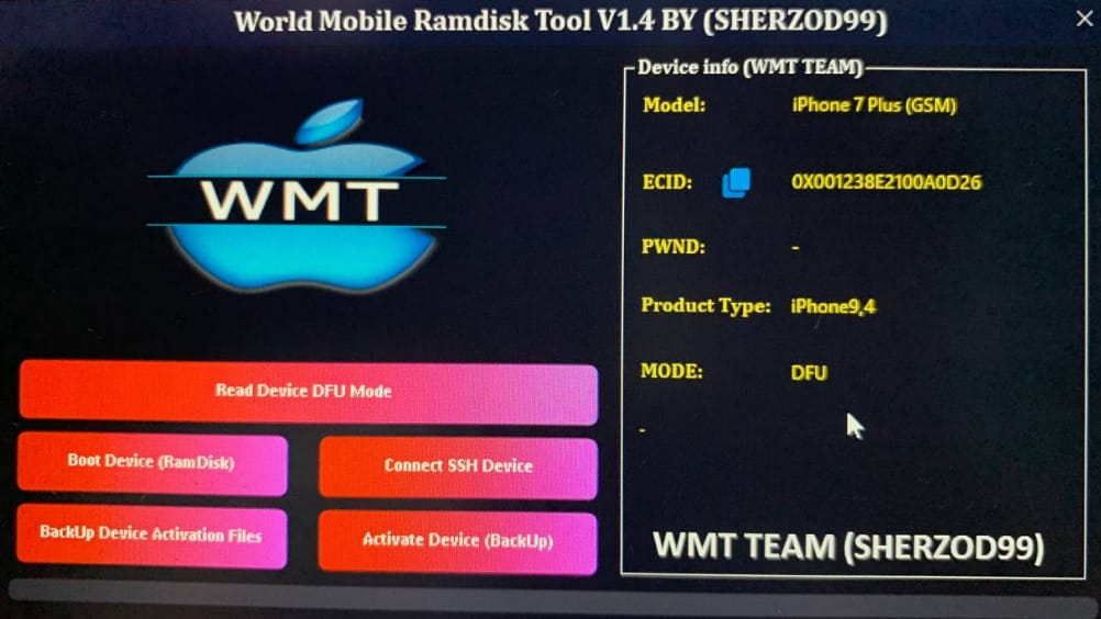 World mobile windows ramdisk tool v1. 4 free download