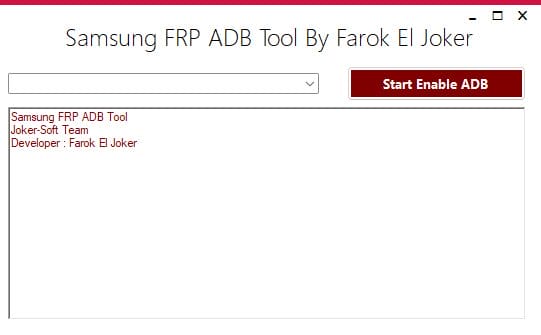 Joker-soft samsung mobile frp bypass all android version supported tool Joker-soft samsung mobile frp bypass all android version supported tool
