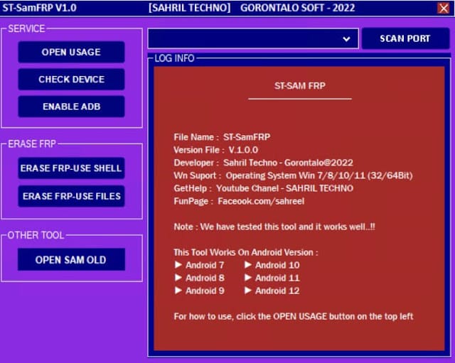 St samfrp samsung frp tool 2022 free download