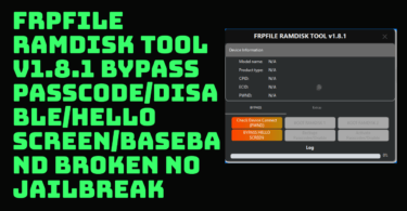 Frpfile ramdisk tool v1. 8. 1