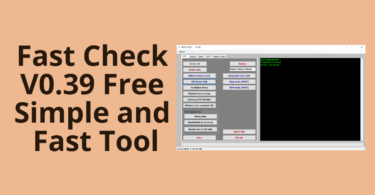 Fast check v0. 39 – a free simple and fast tool