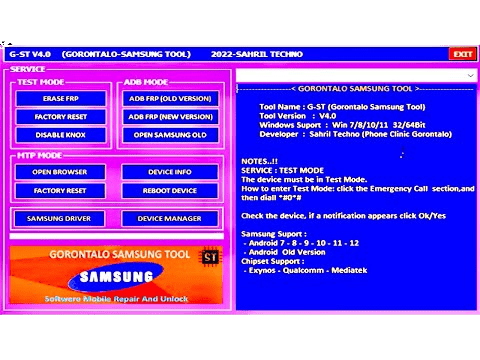 G st sam frp tool v4. 0 remove frp in all samsung mobile tool (2)