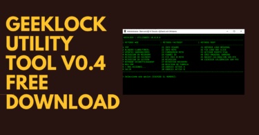 Geeklock utility tool v0. 4 free download