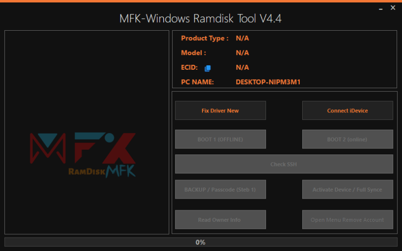 MFK Windows Ramdisk Tool