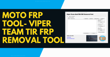 Moto frp tool- viper team tir frp removal tool