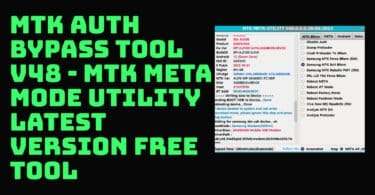 Mtk auth bypass tool v48 - mtk meta mode utility free download