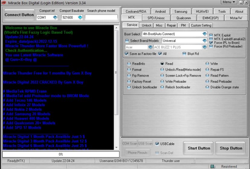 Miraclebox 3. 34 free for all users for 1 month (with loader) Miraclebox 3. 34 free for all users for 1 month (with loader)