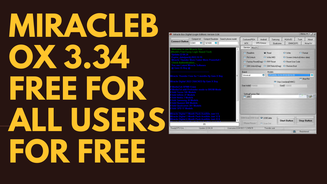 Miraclebox 3. 34 free for all users for 1 month (with loader) Miraclebox 3. 34 free for all users for 1 month (with loader)