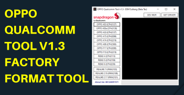 Oppo Qualcomm Tool V1.3 FACTORY FORMAT TOOL