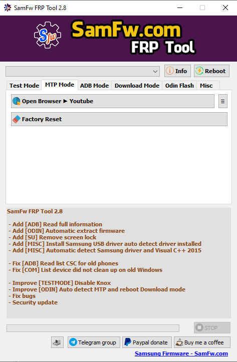 Samfw frp 2. 8 unblock samsung frp in one click tool Samfw frp 2. 8 unblock samsung frp in one click tool