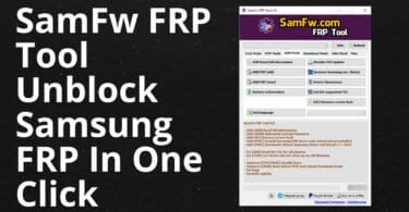 Samfw frp tool 2. 8 unblock samsung frp in one click