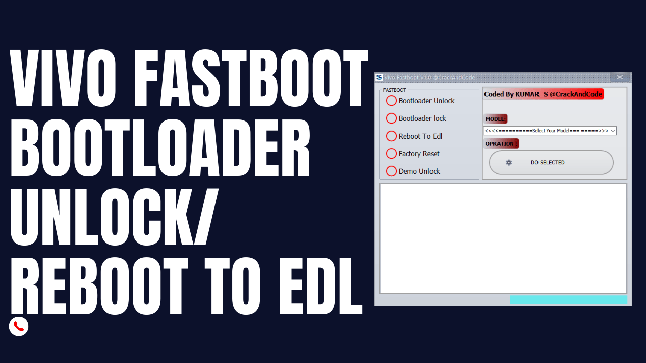 Vivo fastboot bootloader unlock/ reboot fb to edl