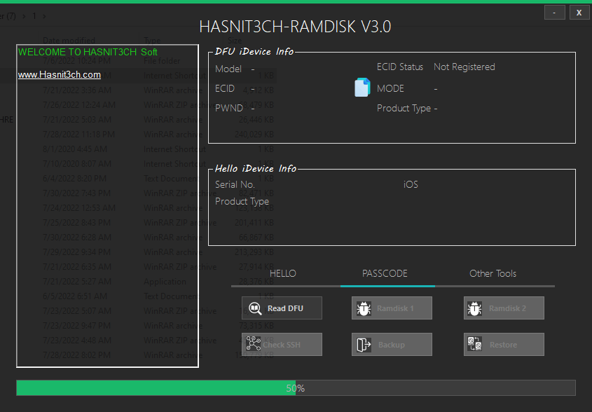 Hasnit3ch ramdisk tool v3 ramdisk passcode & helloscreen bypass ios15 Hasnit3ch ramdisk tool v3 ramdisk passcode & helloscreen bypass ios15