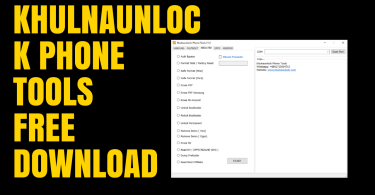 Khulnaunlock Phone Tools V1.0 Free Download