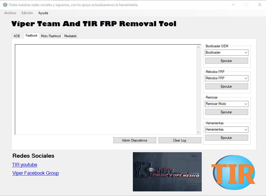 Viper team tir frp removal mediatek flashing tool free download