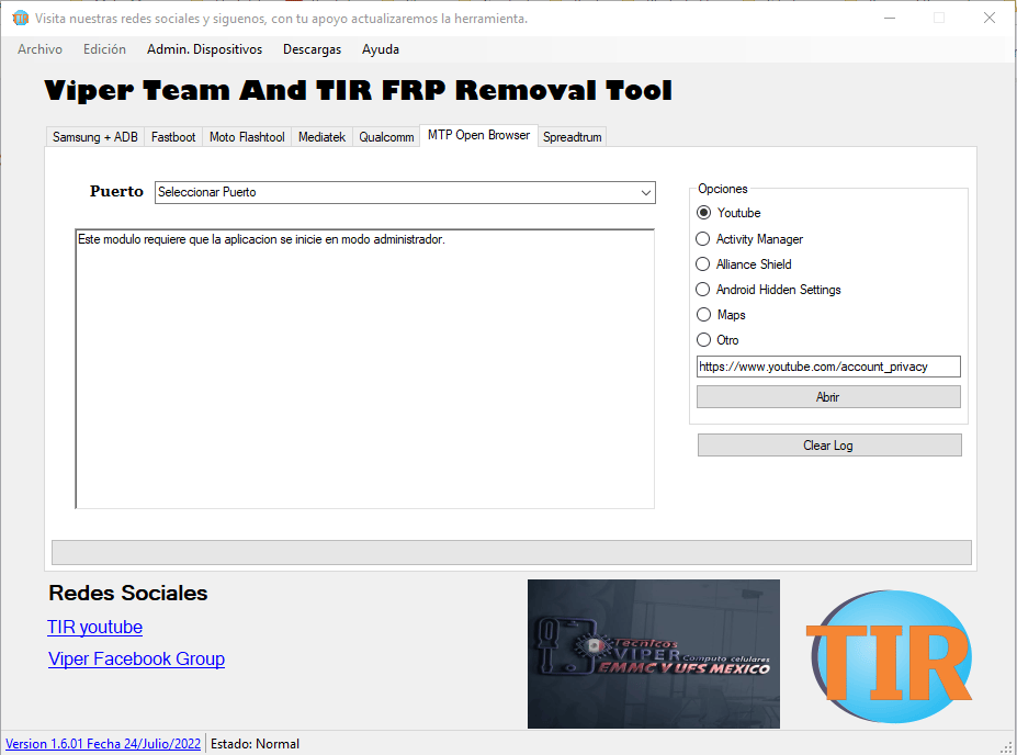 Viper team tir frp removal tool mtp frp bypass free download