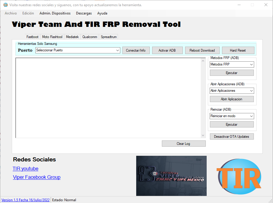 Viper team tir frp removal tool qualcomm and spd flashing tool free download Viper team tir frp removal tool qualcomm and spd flashing tool free download