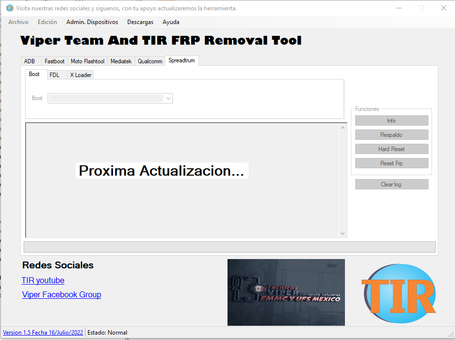 Viper team tir frp removal tool qualcomm and spd flashing tool