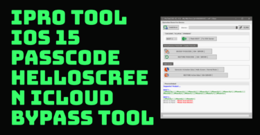 Ipro tool ios 15 passcode & helloscreen icloud bypass tool