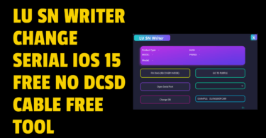 Lu sn writer change serial ios 15 free no dcsd cable free tool