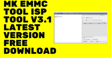 Mk emmc tool isp tool v3. 1 latest version free download