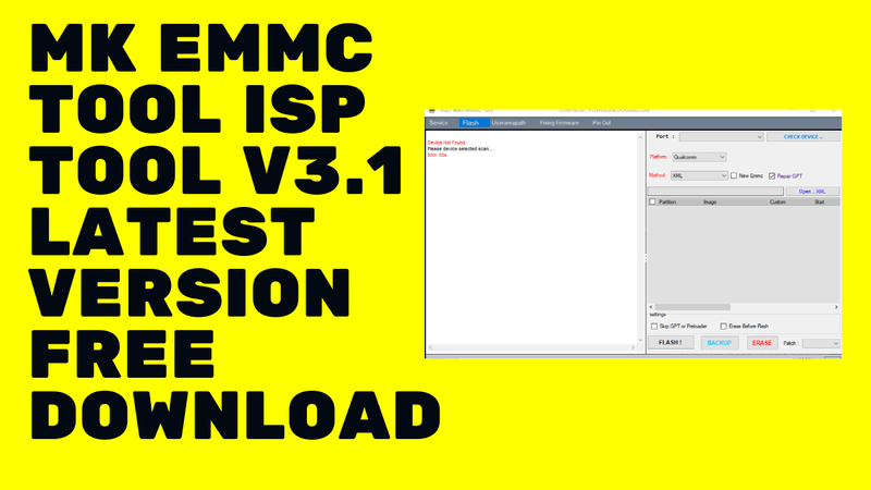 Mk emmc tool isp tool v3. 1 latest version free download Mk emmc tool isp tool v3. 1 latest version free download