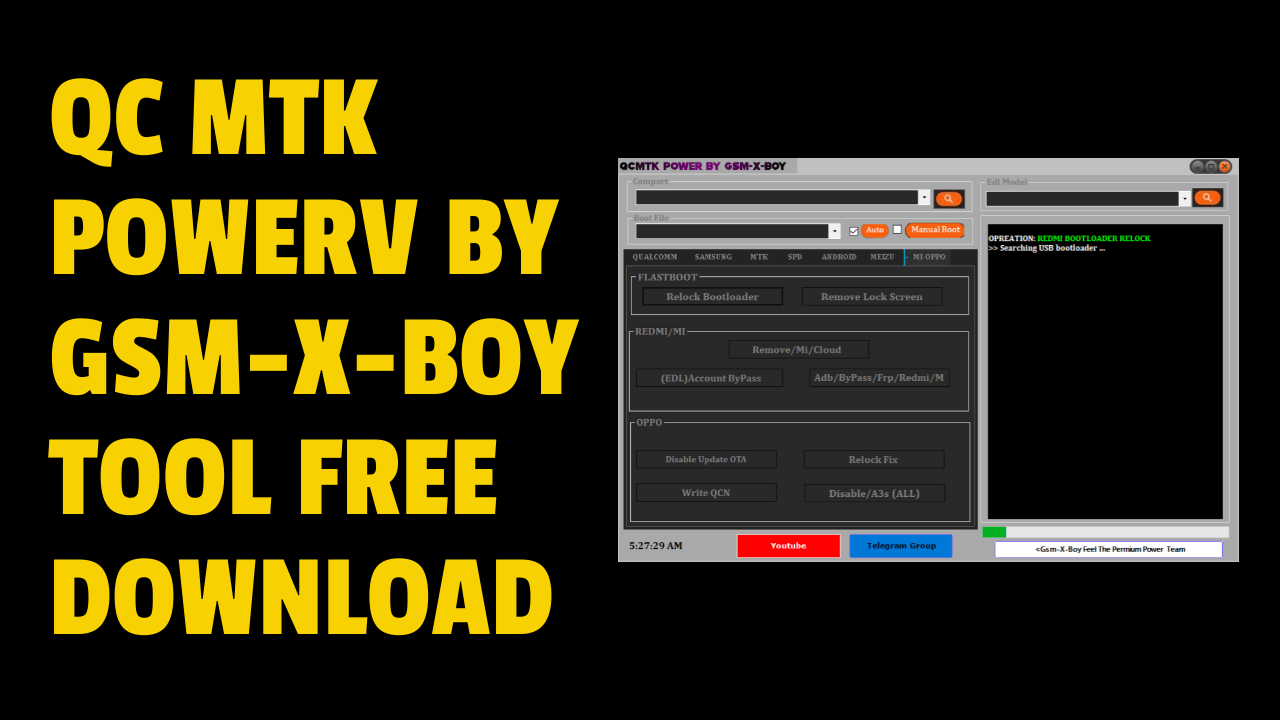 Qc mtk powerv by gsm-x-boy tool free download