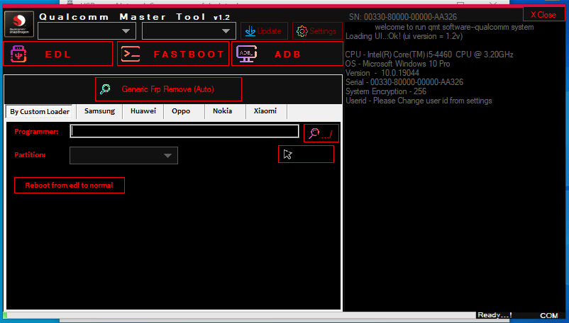 Qualcomm master tool v1. 2