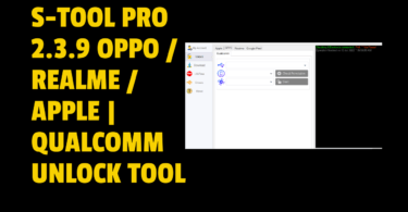 S-tool pro 2. 3. 9 oppo realme apple qualcomm unlock tool