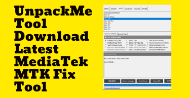 UnpackMe Tool Download Latest MediaTek MTK Fix Tool