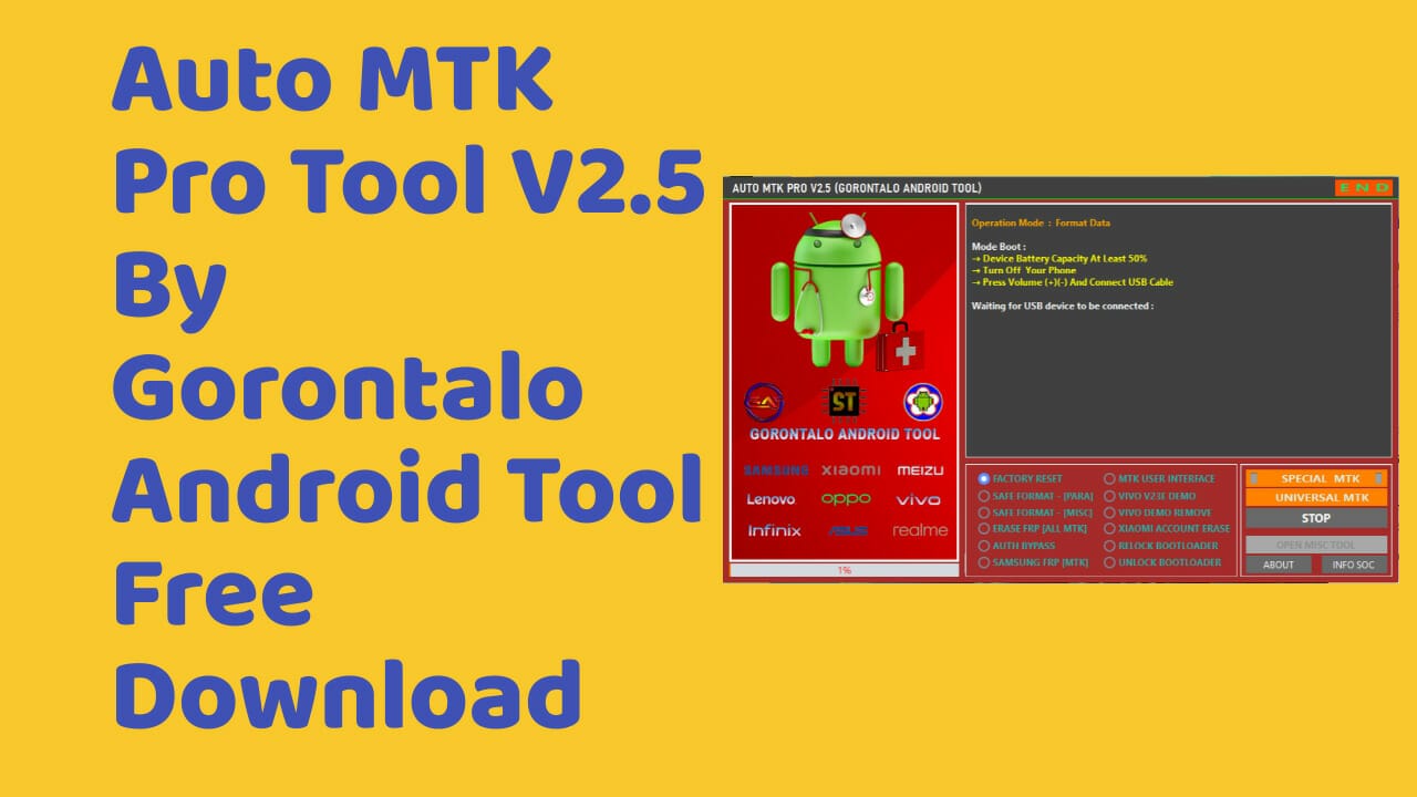 Auto mtk pro tool v2. 5 by gorontalo android tool free download